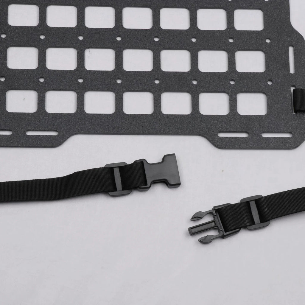 Accessory for Back Seat AMLESO Practical Rack for Insert Molle Car Seat Panel Storage Vehicles, Car Back Organizer, Organizer,