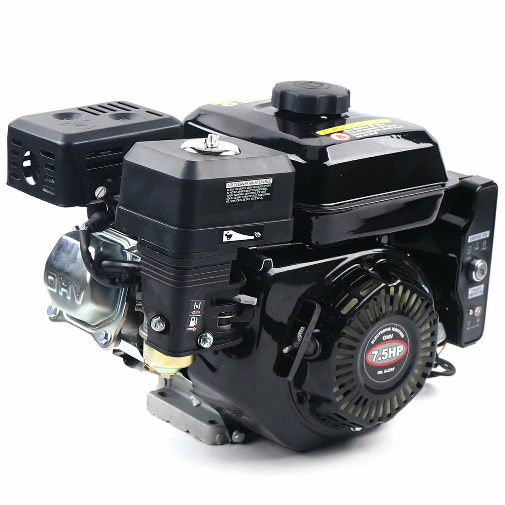 Gasoline Shaft Gas Lawnmower Overhead 212CC Industrial Motor Engine Scarifier Power Design Generator Start 3600RPM Electric HP 7.5 OHV Valve Side 4-Stroke for Engine Log Compressor Splitter Grade Pump
