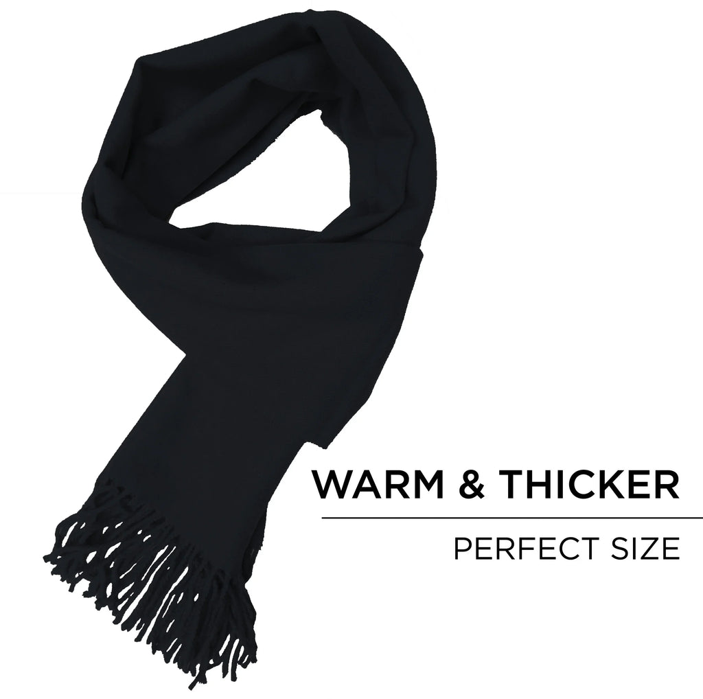 Black for Scarf Plaid Calvin Nova Gift Houndstooth Tartan Chic Women Cashmere Men Olivia Winter Soft Buffalo Tweed Feel Ombre