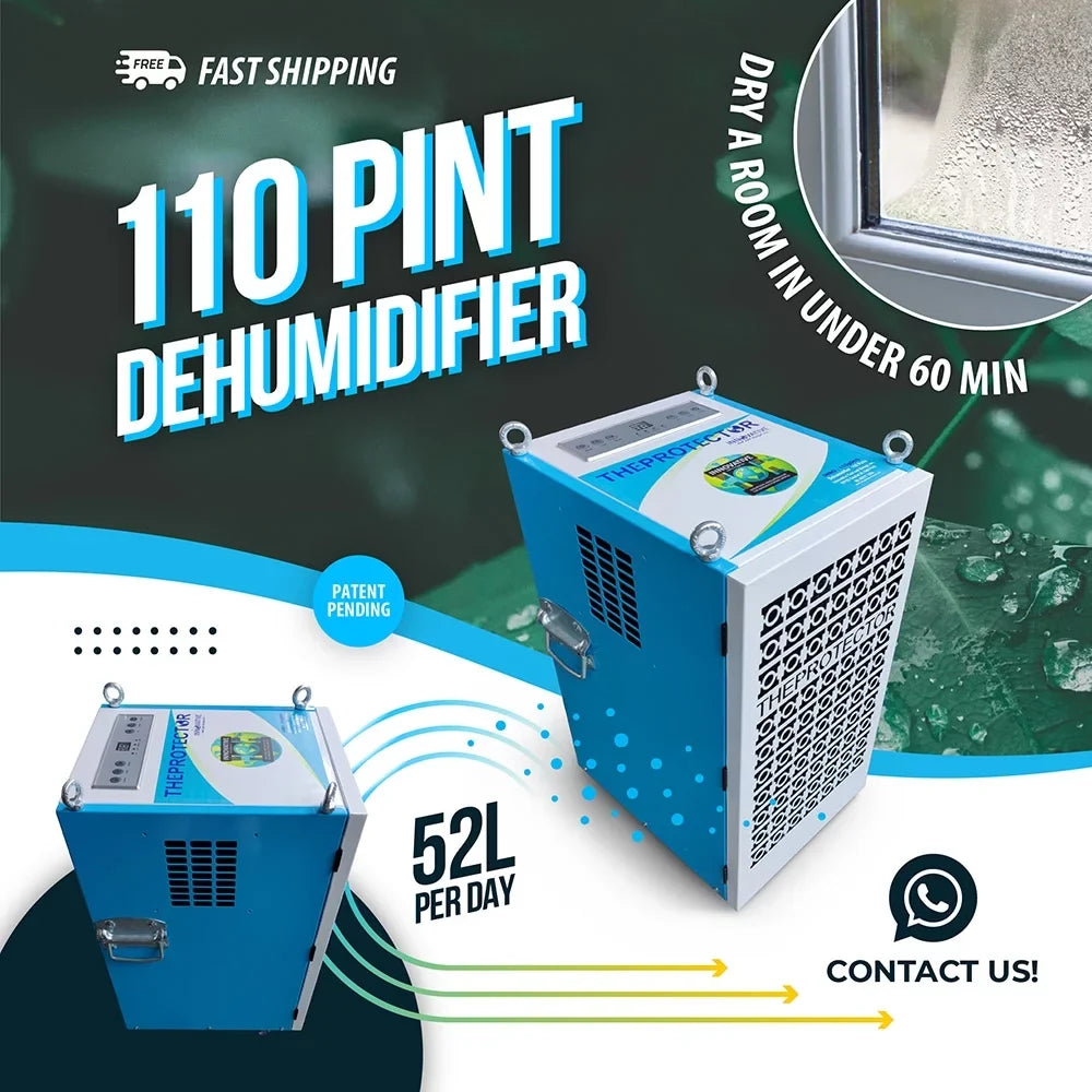 dehumidifier Commercial Dehumidifier, Pint Industrial 110 & Dehumidifier,