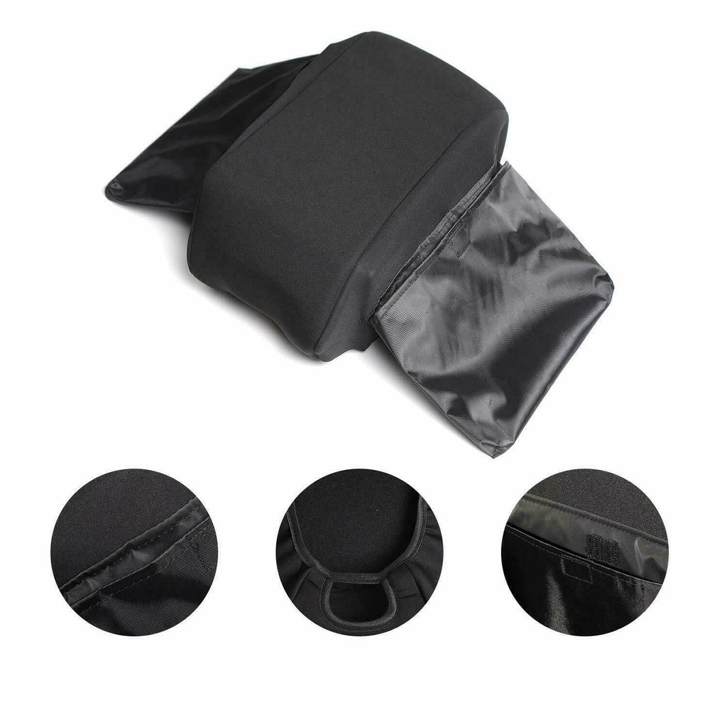 Black Teledu Pad Console Armrest Cover Protector Cover +