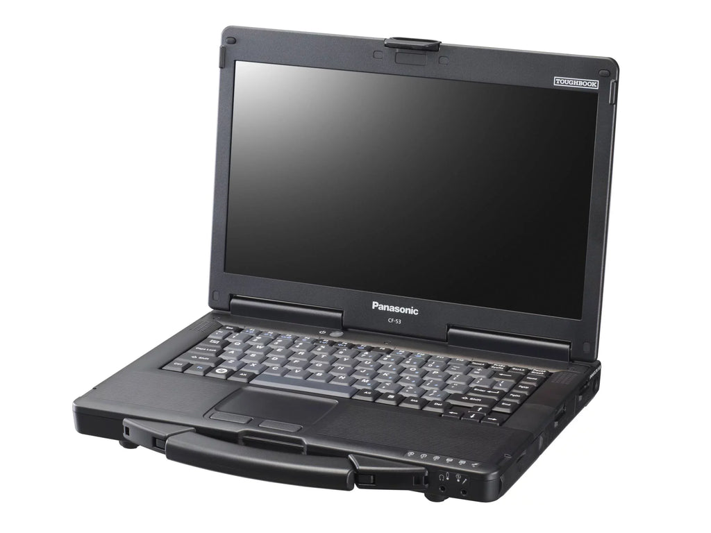 HD (High 768) Win Grade Definition-720p 2.1GHz i5 CF-53 Panasonic Pro 1366 Adapter Core 250GB OS 2 Toughbook LED 14-inch 7 A Used GB Included x Memory Power