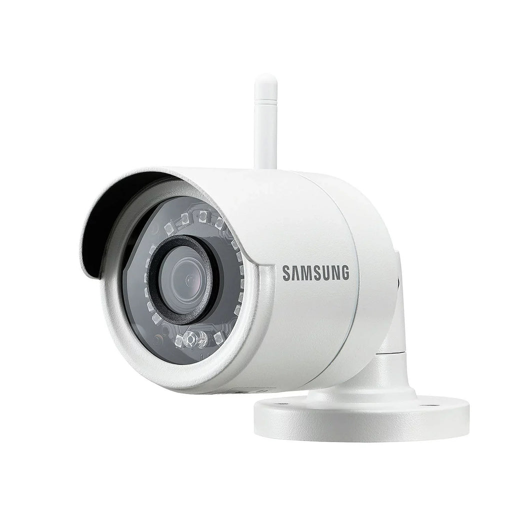 HD Security NVR 4 with 1080p System Wireless Bullet 1080p 1TB climate Resistant Drive and Hard Cameras Full SNK-B73040BW Wisenet Video Channel 4