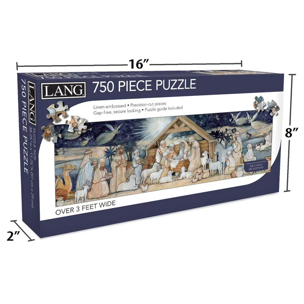 Day 750 Lang Piece Snow Puzzle