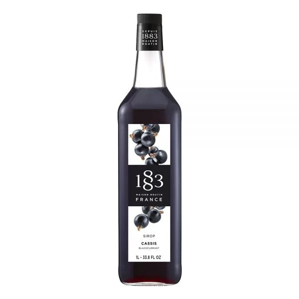 '- Bottle Maison Blackcurrant (1L) Syrup 1883 Routin