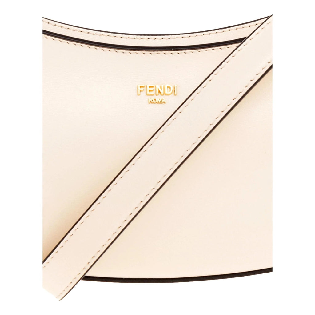 Bag Shoulder Fendi Swing Leather O'Lock Ivory Calfskin