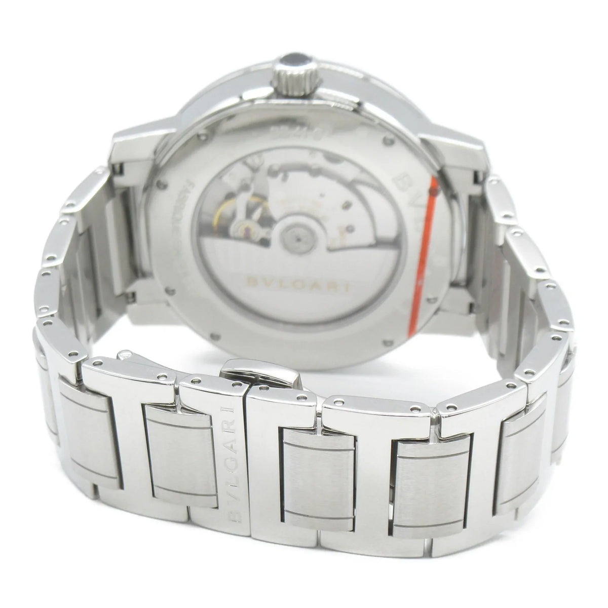 BVLGARI BB41S Wrist Watch Watch Automatic Wrist Bvlgari Stainless Steel (Good) Bvlgari White Mechanical BB41S Pre-Owned Watch