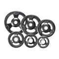 Olympic Grip Encased Barbell - York Plates- 5 lbs Urethane Black