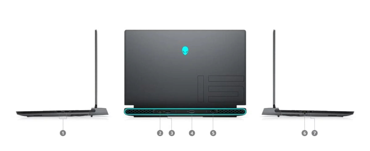 (Refurbished) - (2021) - 16GB Edition 512GB Laptop 7 4.4 FHD Cores GDDR6 Alienware Ryzen 12GB Ryzen RAM Core RTX 15.6" 3060 Restored SSD - @ GHz Gaming 8 R5 m15 -