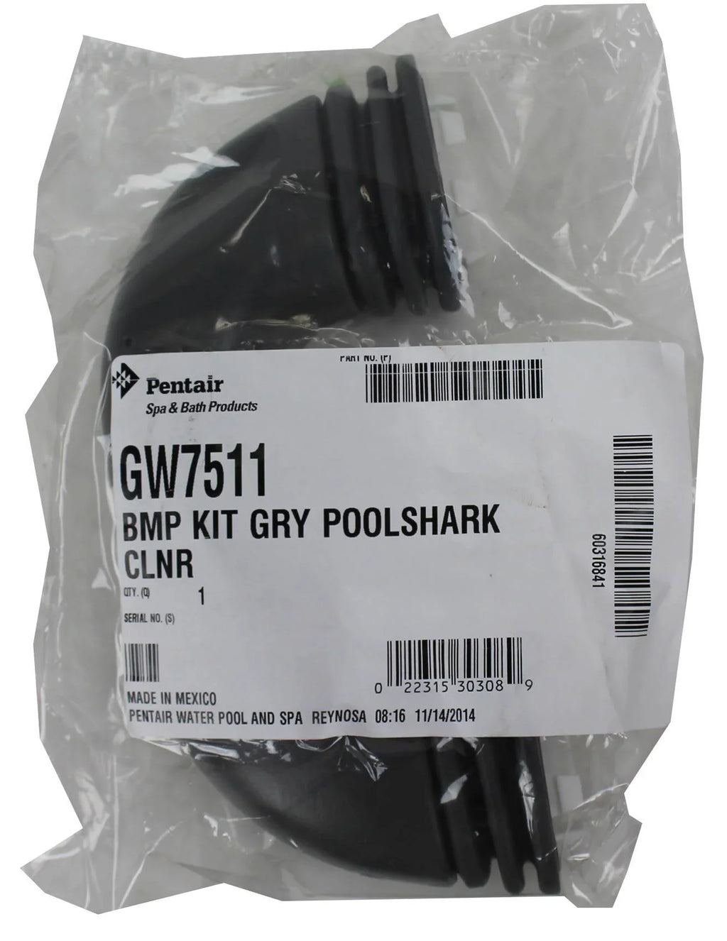 Pool Swimming PoolShark Gray GW7511 Cleaner Bumper Pentair Replacement, Gray Kit