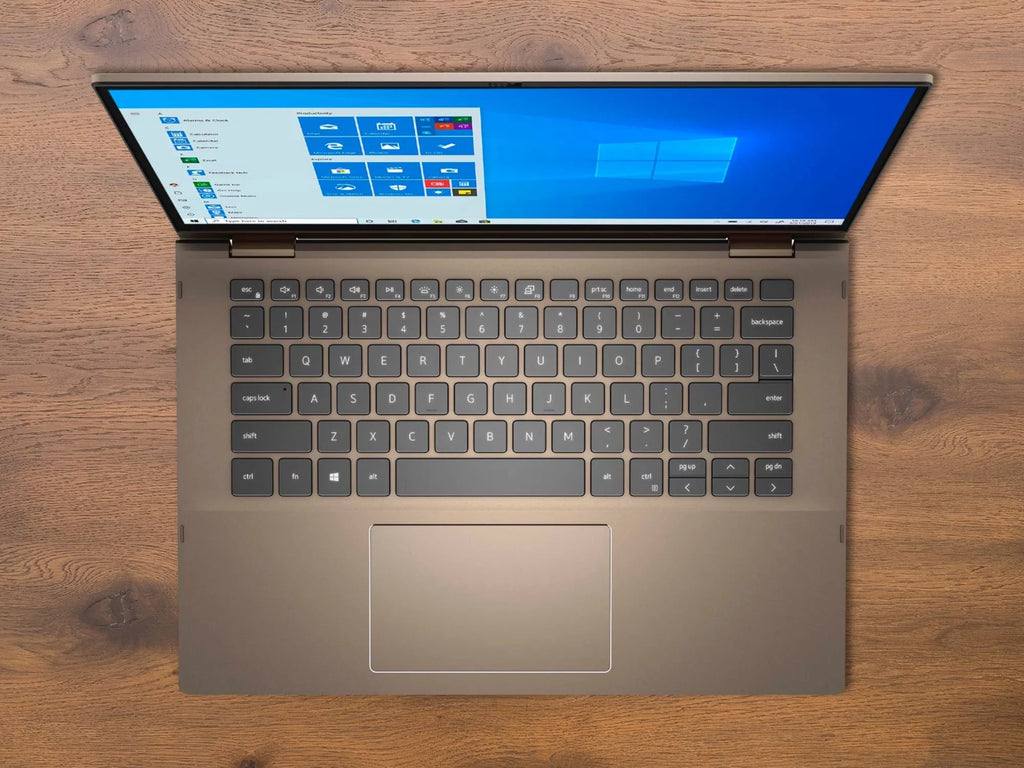 Windows Display, Pro Touch NVMe Bluetooth, IPS 10 HDMI, FHD Reader, via SSD, 6, 2-in-1, 4500U USB-C, Upto Vega i7405 Card Inspiron DisplayPort 5 RAM, 32GB 4.0GHz, 1TB Wi-Fi, 14" AMD Ryzen