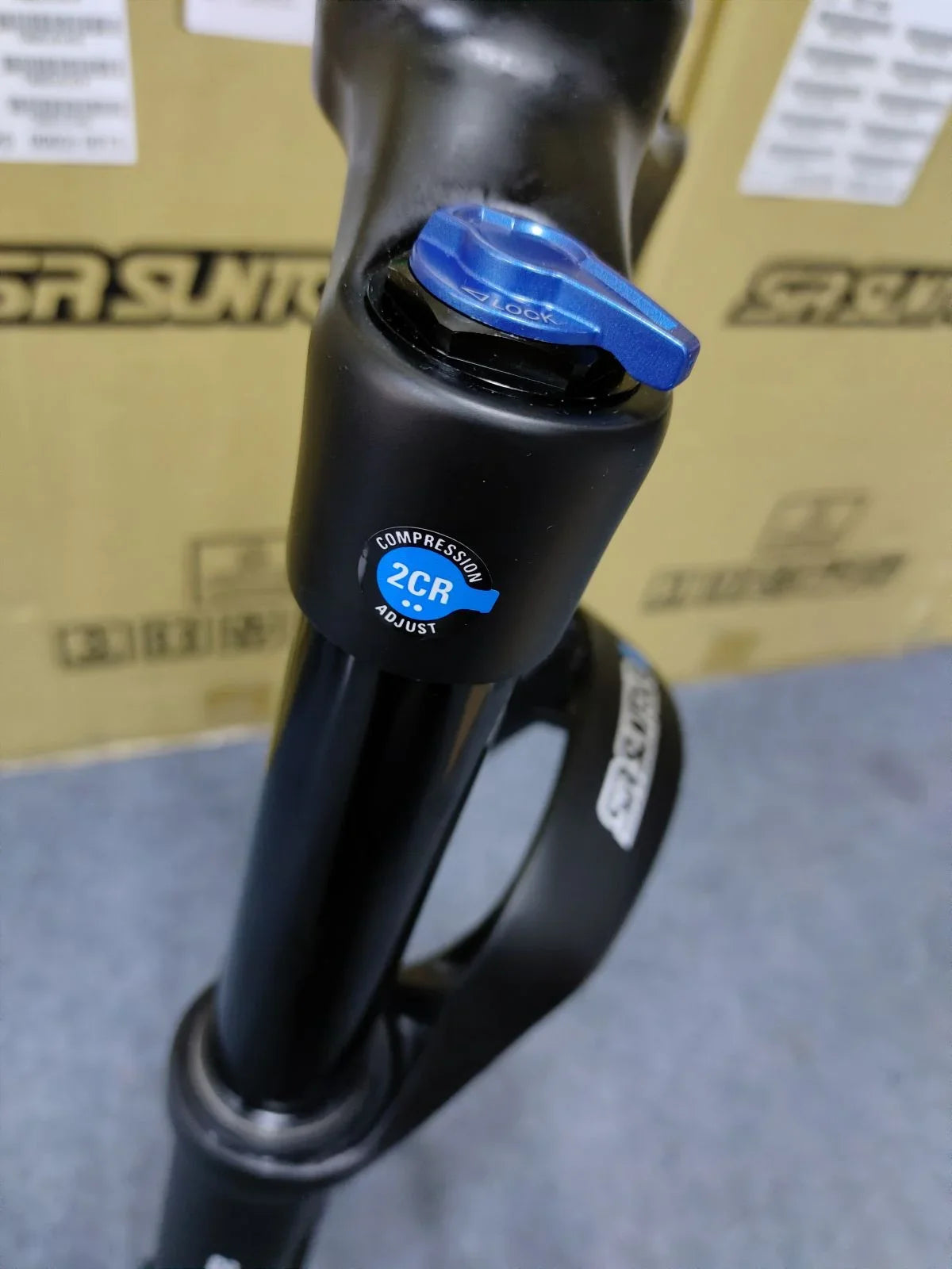 27.5" (BOOST: 110X15mm) MTB Travel (Manual) RAIDON34 Fork Tapered Air Bicycle SUNTOUR Suspension 120mm SR