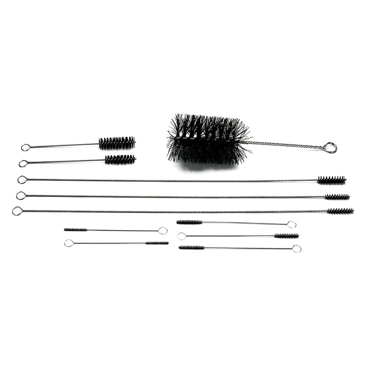 12 Nylon Kit Engine Moroso w/ Black Cleaning Wire All Purpose 61820 Brushes,