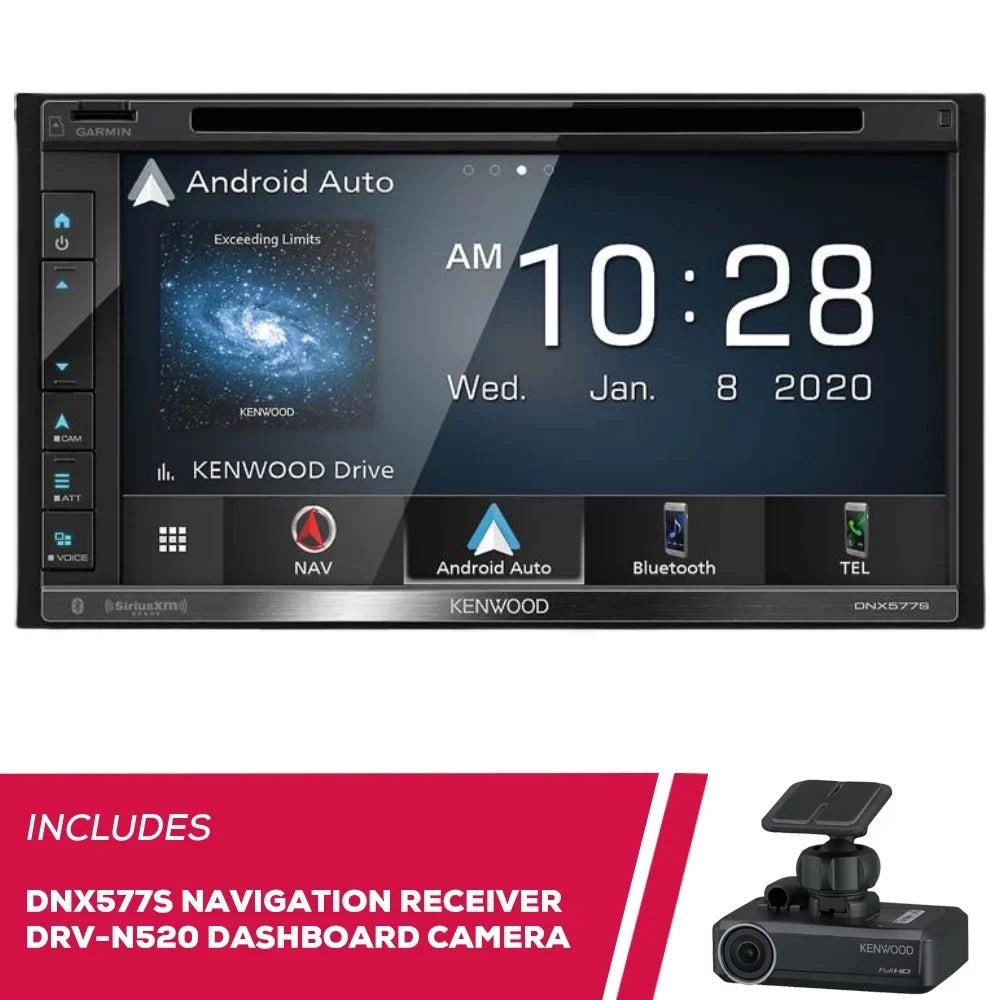 Dashboard New DNX577S & Camera Kenwood DVD Full Navigation Receiver HD 6.8" DRV-N520