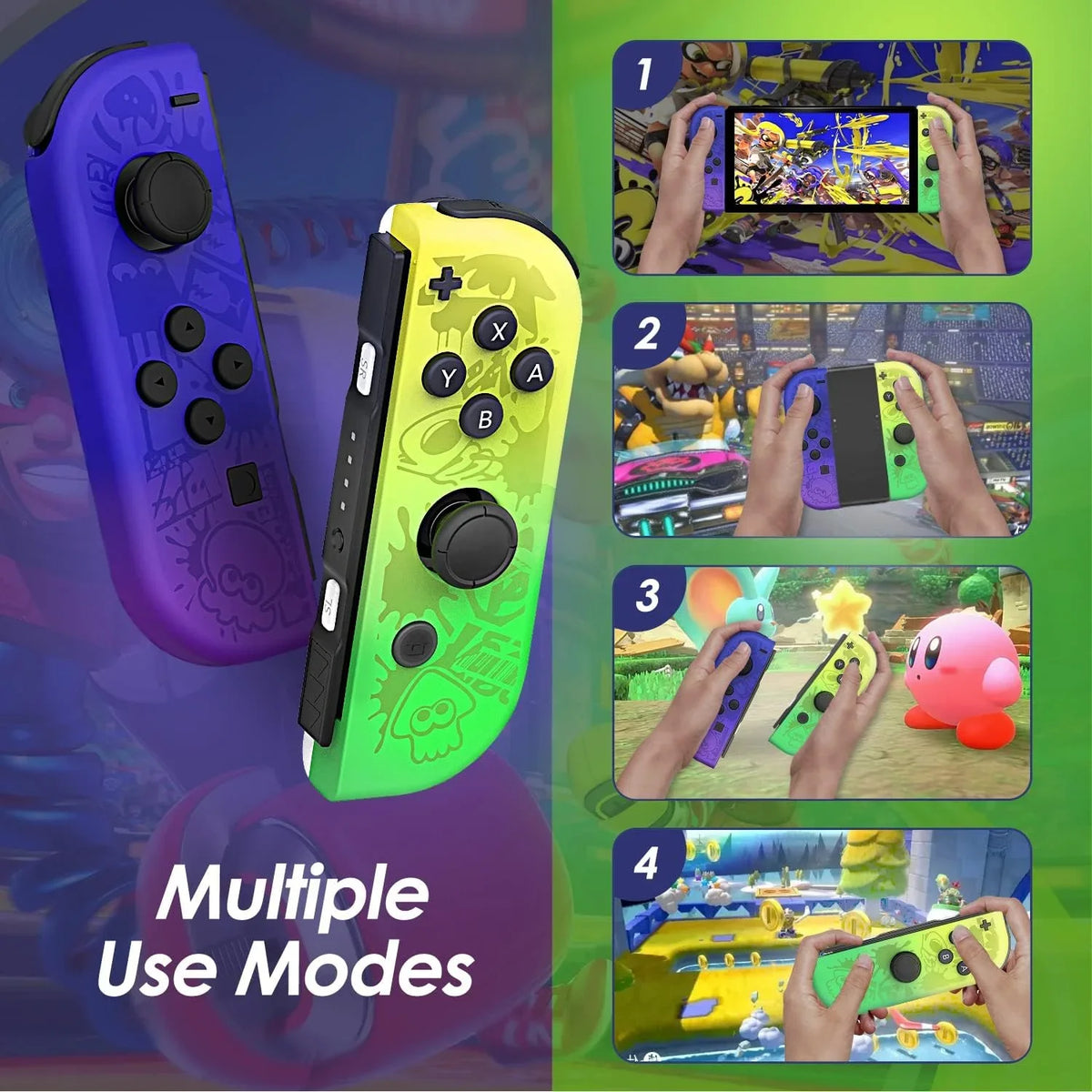Joystick- Joy Special Controllers Joy-Pad Controller,Wireless 3 Edition Switch Splatoon Nintendo cons