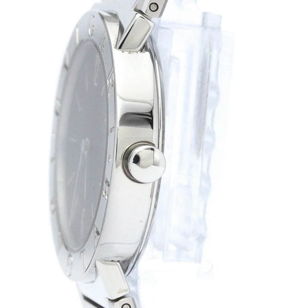 Steel Pre-Owned Unisex BF565431 Bvlgari Bvlgari BVLGARI Watch Quartz (Good) Polished BB30SSD