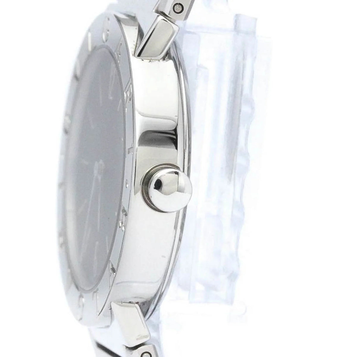 Steel Pre-Owned Unisex BF565431 Bvlgari Bvlgari BVLGARI Watch Quartz (Good) Polished BB30SSD