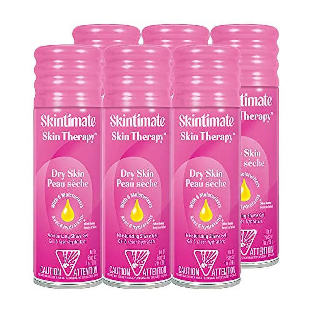 '- and Olive Lanolin Butter 6) Gel for 7 Skintimate (Pack Therapy Moisturizing of Skin with Dry Ounce Skin Shave Women