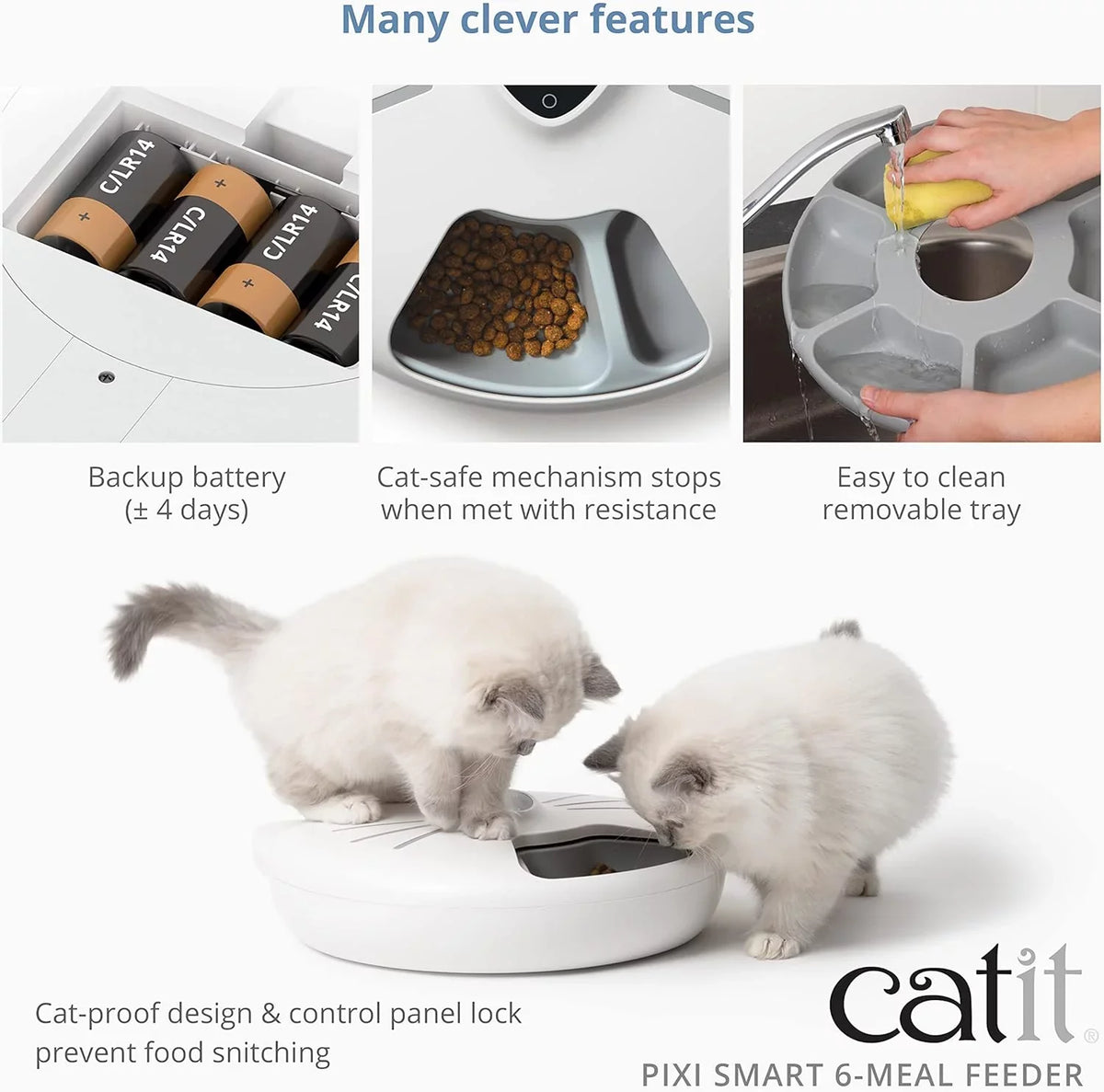 6-Meal Pixi Catit Smart feeder