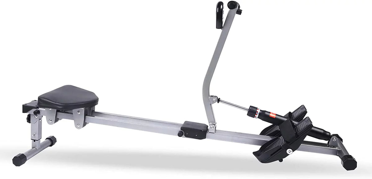 Digital Ergometer, lbs Black Machine 260 and Maximum of Rowing Load, Fitness Monitor YSSOA Rower