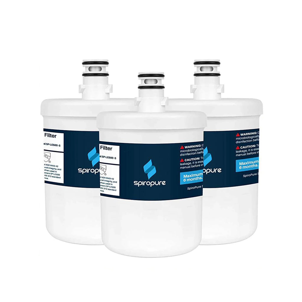 Filter Pack Refrigerator SP-LE500-3PK Replacement, liquid 3 SpiroPure