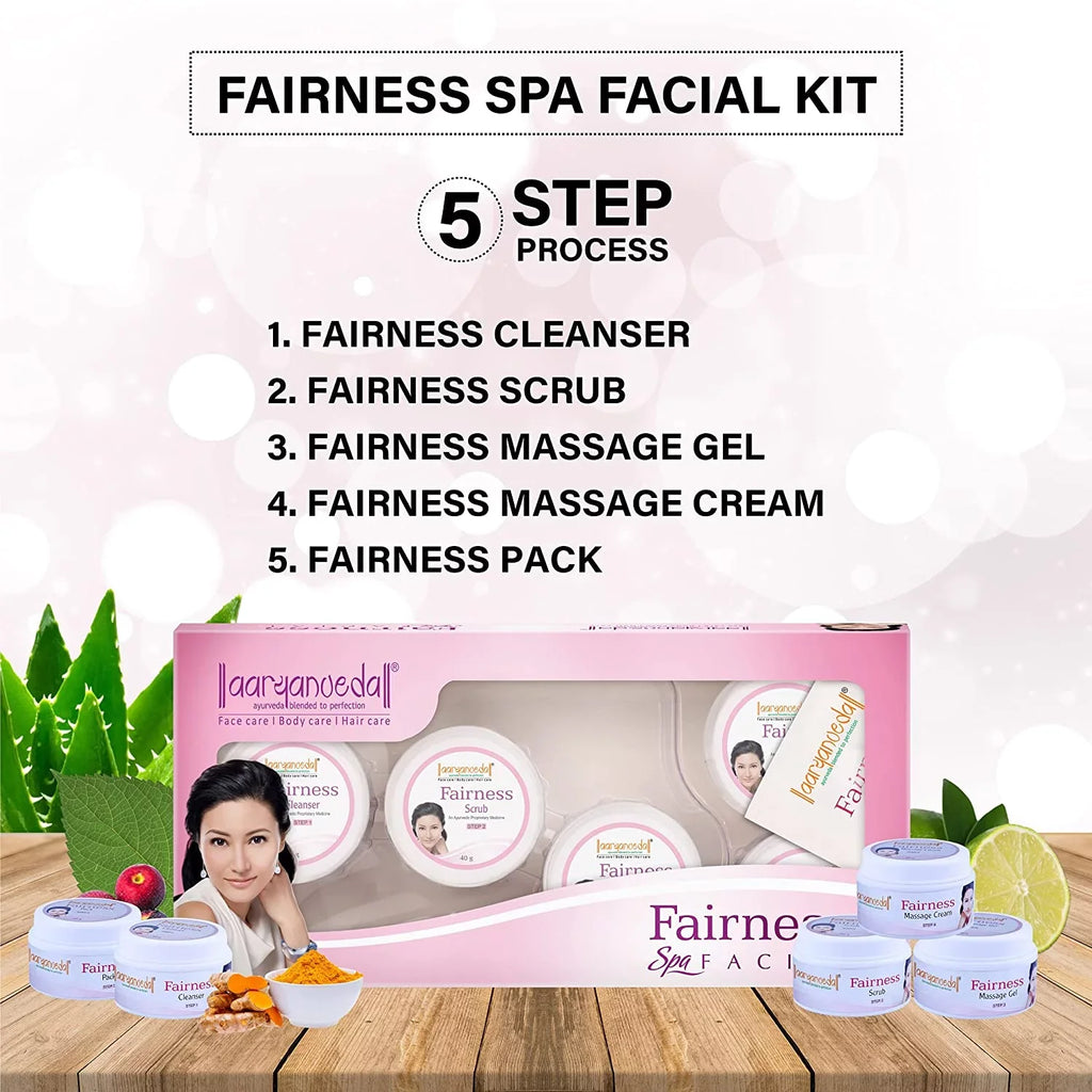 Facial, 210g Spa Fairness Aryanveda