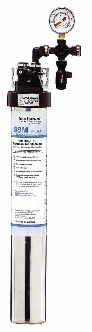 Sizecotsman Water Filter Sizeystem,0.5 micron,30 1/2" H  SizeSizeM1-P