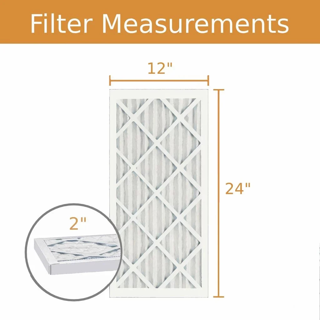 MERV - Filter 12x24x2Key 8 (6 Air Purolator Pleat Pack)