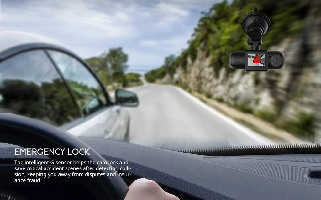 Parking Supercapacitor, Dash Camera Built-in Recorder LEDsG-Sensor, (D30) Inside Recording Wi-Fi Vision, with Front FHD IR 1080P and Sensor, Car Loop Infrared Cam, Night Uber Dual 4 Mode, GPS