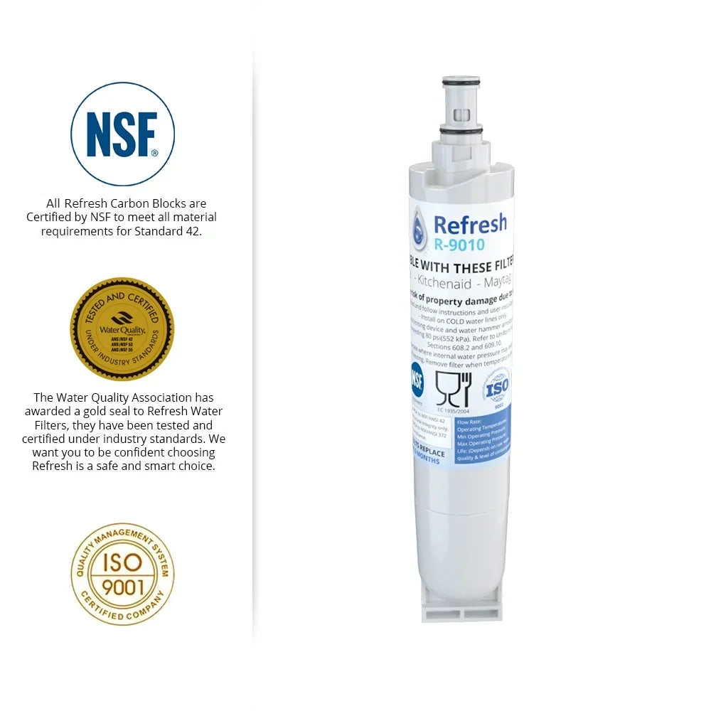 Refresh Replacement Refrigerator Pack) Whirlpool Filter - For liquid ED2GHEXNB04 by (4