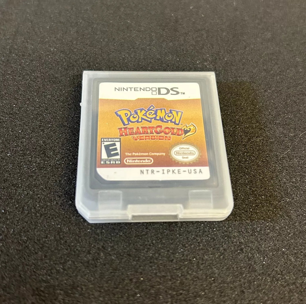 Card in HeartGold Nintendo Tested NDS for 2010 DS U.S. - Pokemon Game version U.S. excellent condition 3DS