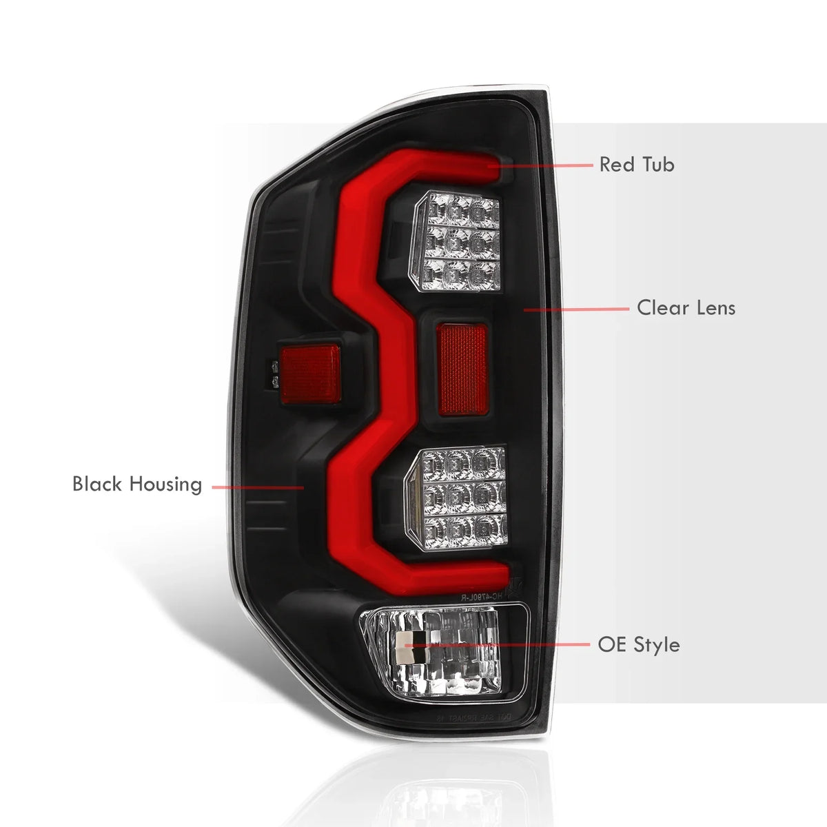 14 17 Signal 2018 Brake Housing 2015 Stop Pair 2020 19 Lens 2016 2021 For 16 Tube Tail Black 2014 Compatible/Replacement Distributors 18 Tundra 21 AJP Lights 2019 2017 LED Lamps 20 Red Clear 15