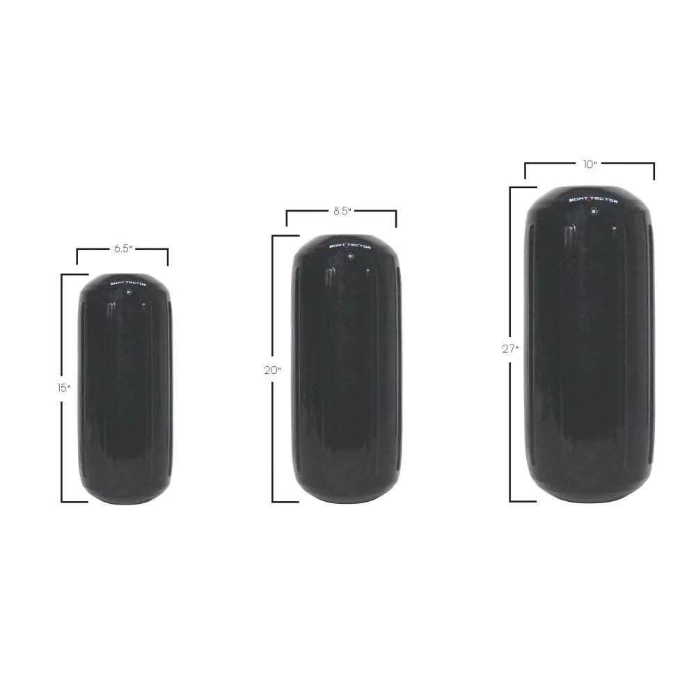 Fender x Extreme BoatTector HTM Max Inflatable 3006.7300 Black - 6.5" 15",