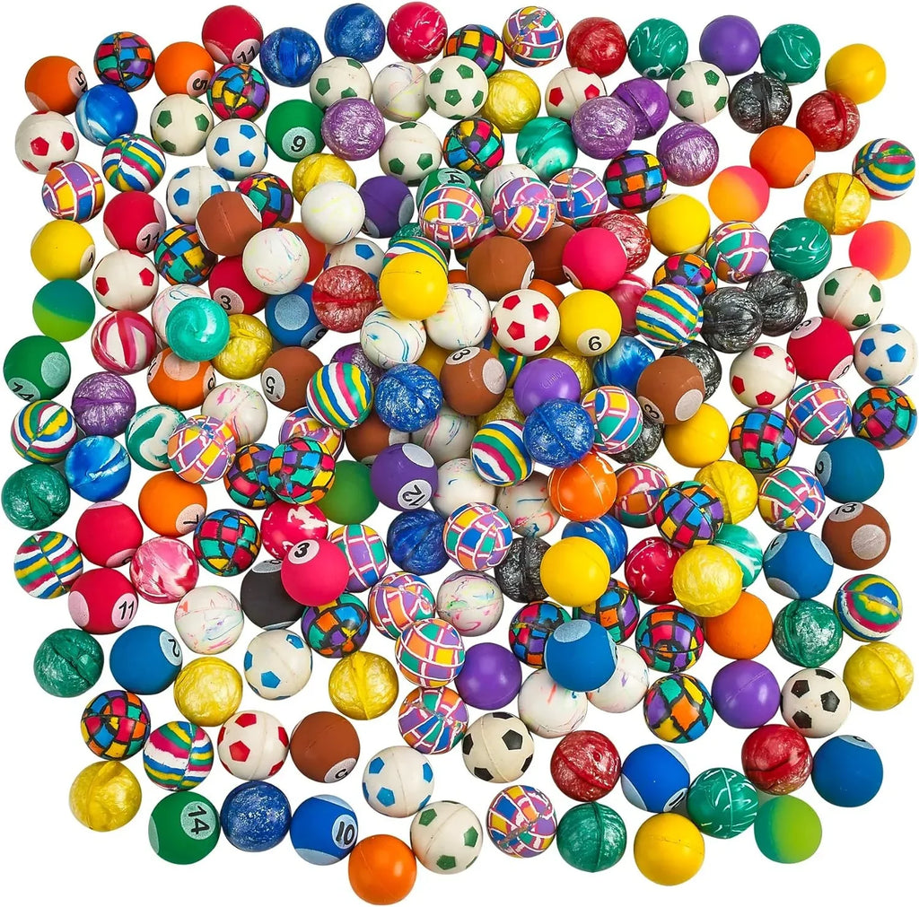 Parties, for Balls Colorful for Kids 1” Bulk Pack Balls Bedwina 250-Pack Bouncy Small