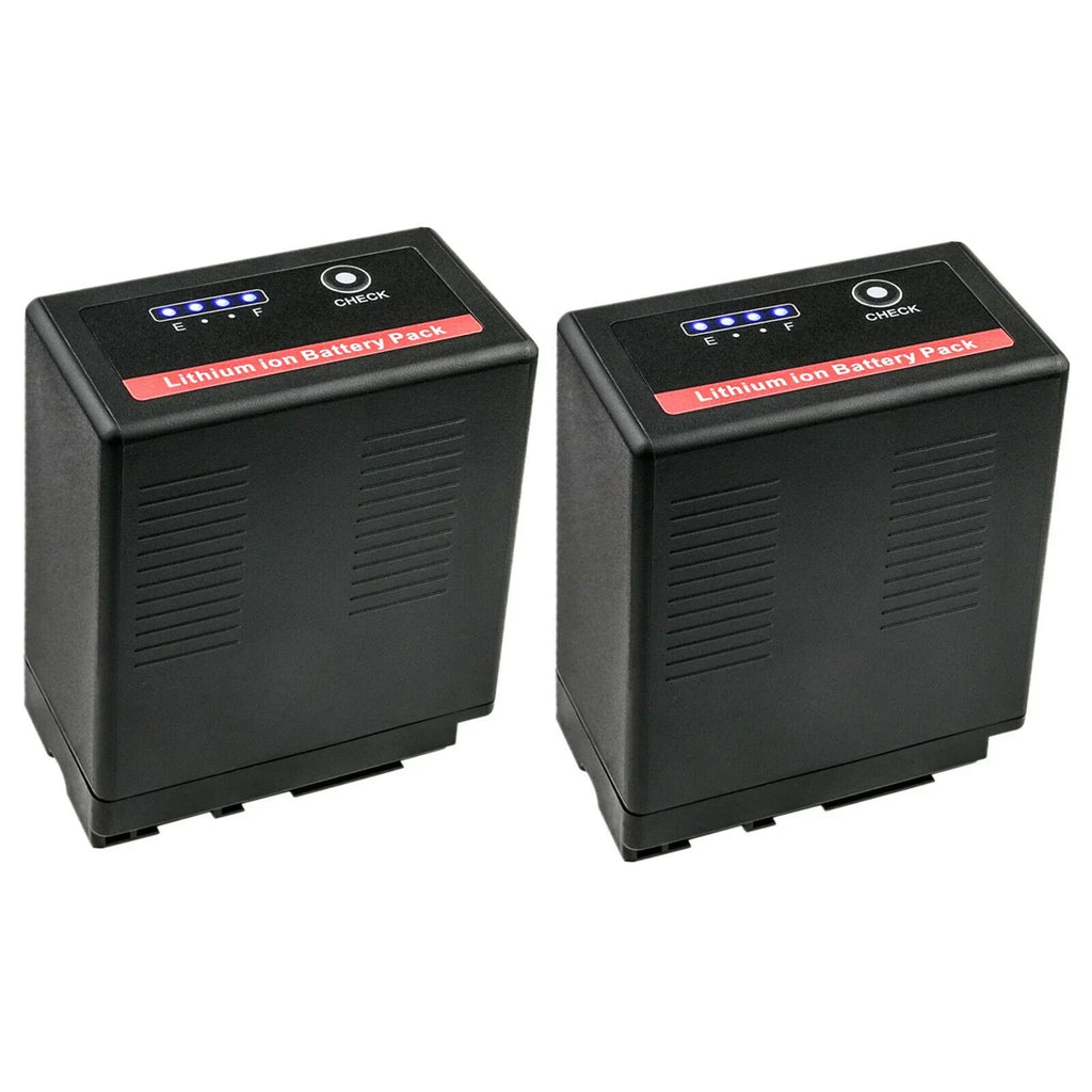 Kastar 2-Pack VW-VBG6 Pro Battery Replacement for Panasonic VW-VBG6 VW-VBG6GK VW-VBG6-K VW-VBG6PPK, CGA-E625 Battery, DE-A38, VSizeK0631, VSizeK0698 Charger, Panasonic AG-AC7 AF105 AC130 AC160 HMR10 HSizeC1U