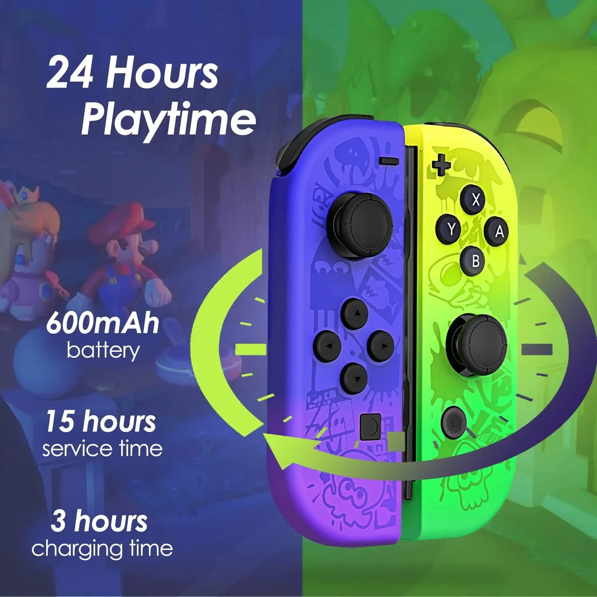 Joystick- Joy Special Controllers Joy-Pad Controller,Wireless 3 Edition Switch Splatoon Nintendo cons