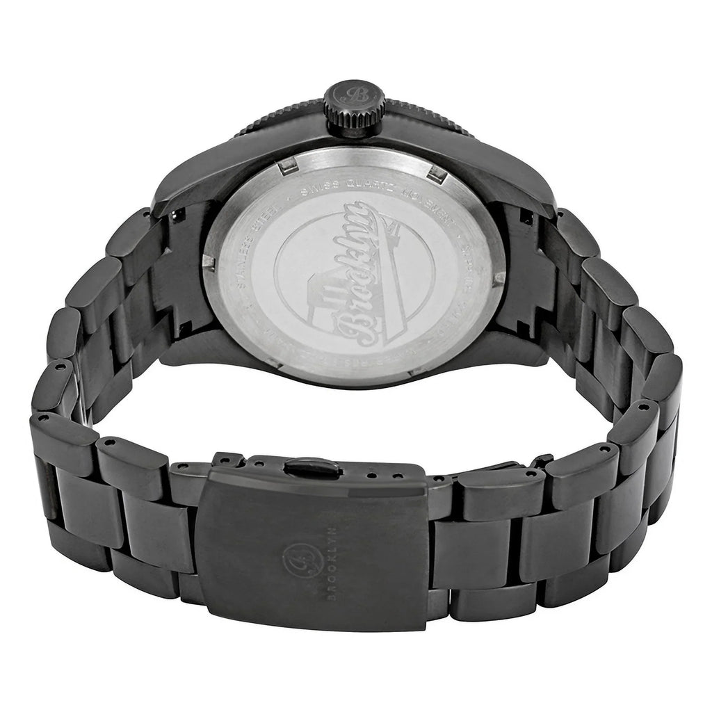 Pea Watch 306-D-88-BB-BLK Brooklyn Co. Black Eyed Green Dial Men's Watch