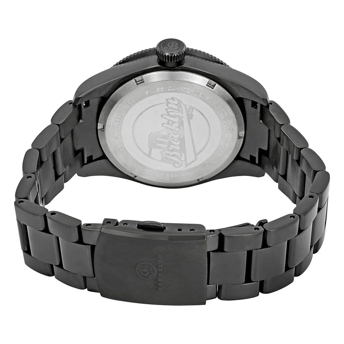 Pea Watch 306-D-88-BB-BLK Brooklyn Co. Black Eyed Green Dial Men's Watch