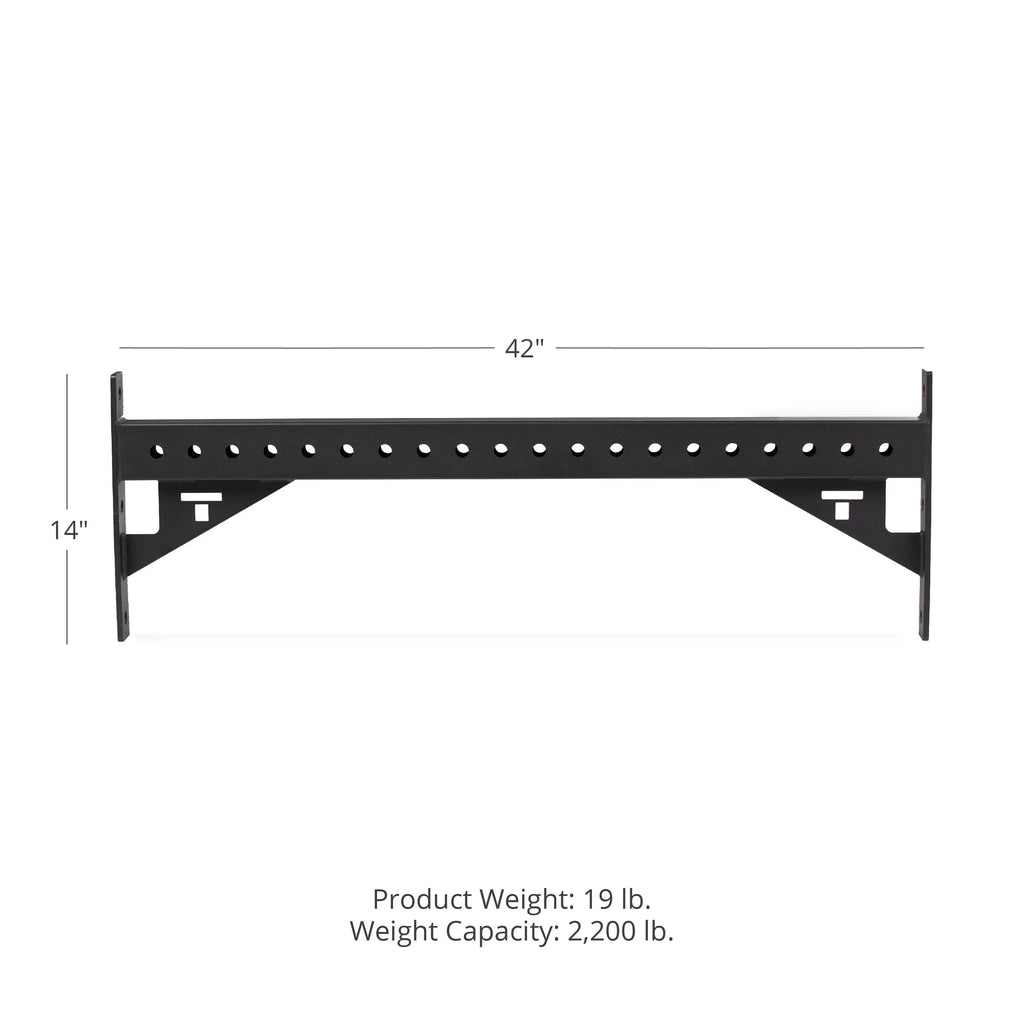 Crossmember Fitness Power Connector T-3 With x Titan 2" Bar Gussets, Series 3" Rack Stabilizer