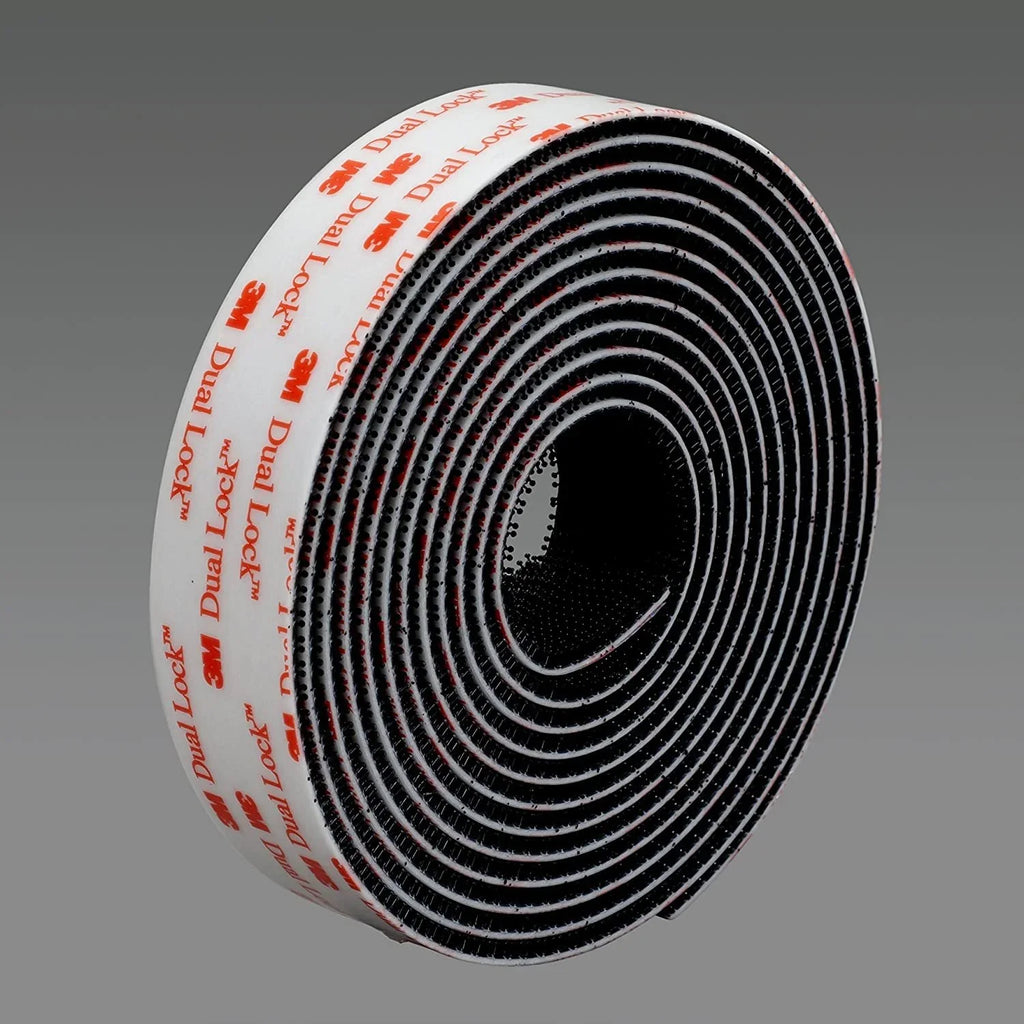 Reclosable Fastener,1 3m W,Black in SJ3550CF