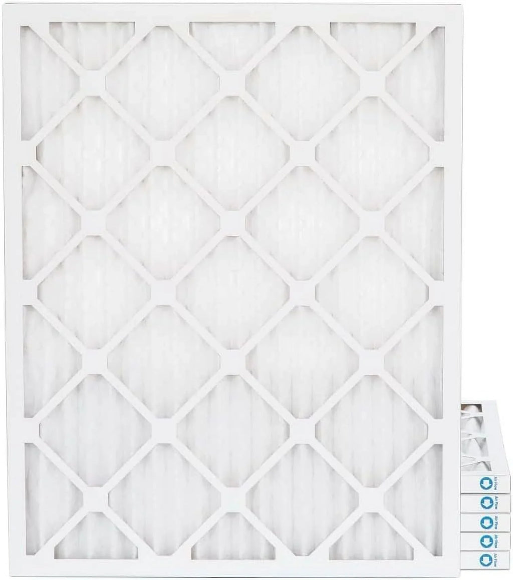 15-1/2 Pk. White Pamlico. Furne Filters MERV 6 1'' 19-1/2 Air dimension: Pleated 11, 16X20x1 X 3/4, 1000 By MPR