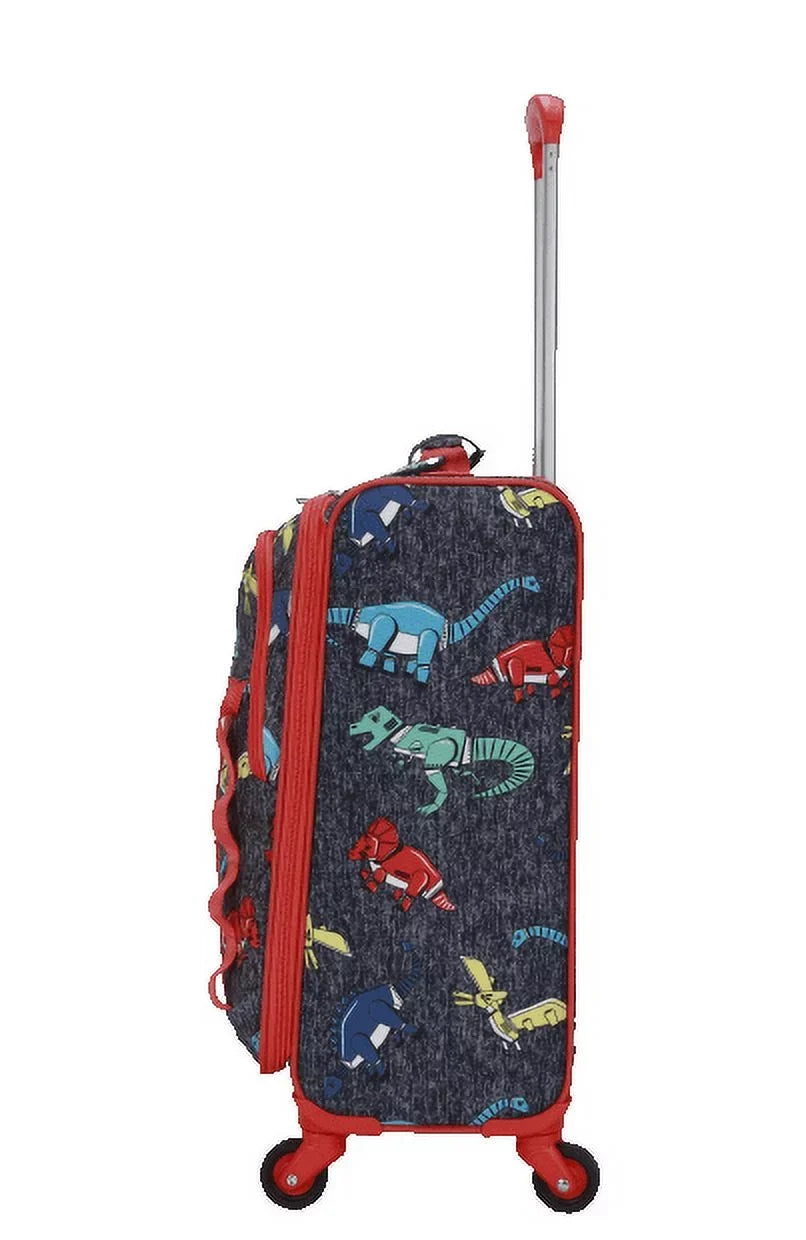 WITH PC LET'S 3 PACKING CRCKT CUBE LUGGAGE AND SOFTSIDE DINO TAG SOAR