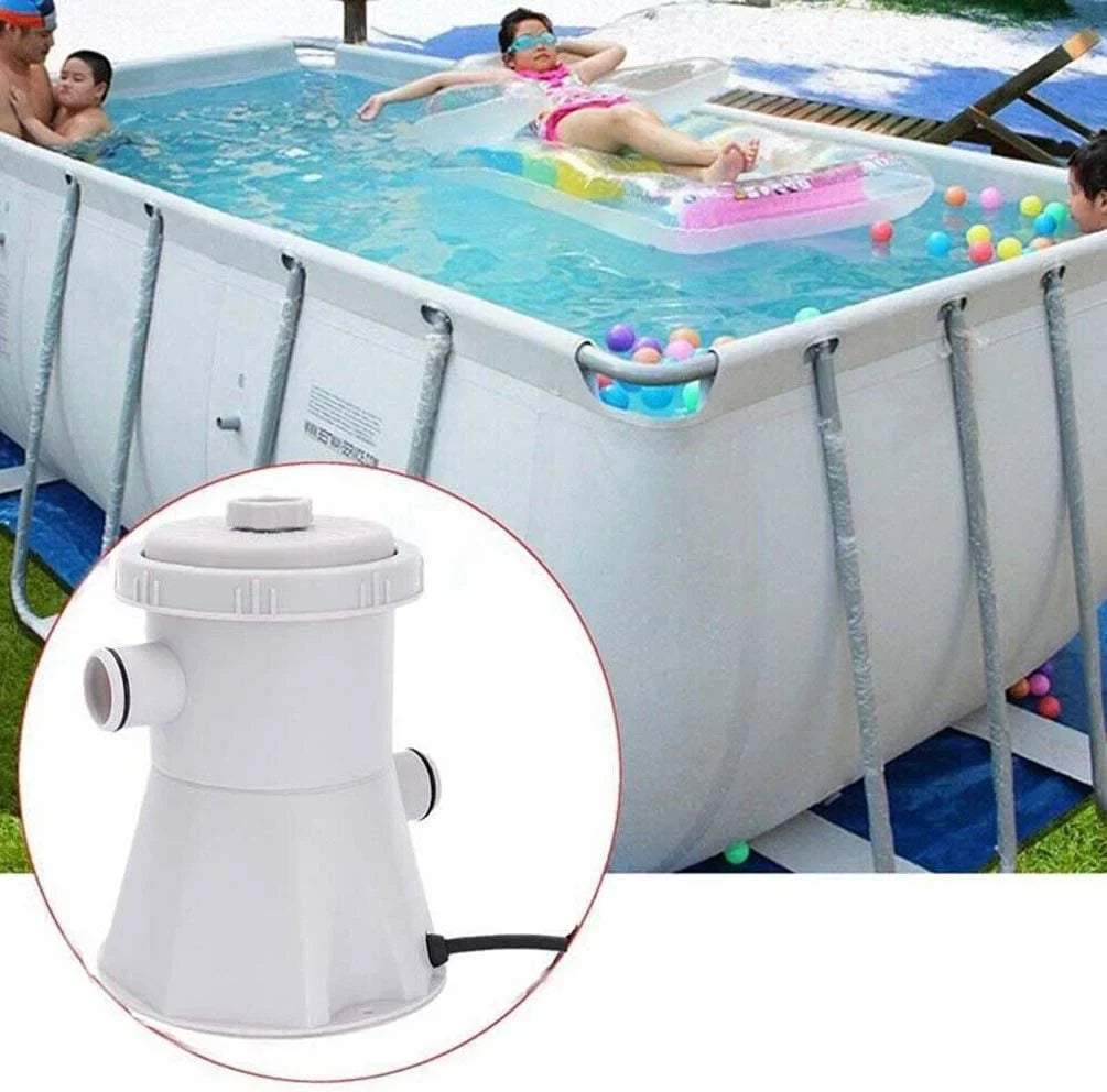 Ground Filter for Above Pump Electric INTSUPERMAI liquid Pools Cleaning Pool Swimming Tool