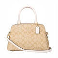 Crossbody Mini Lillie chalk khaki Coach 91494 Handbag Signature Carryall