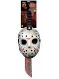& Adult Mask Set Machete Jason