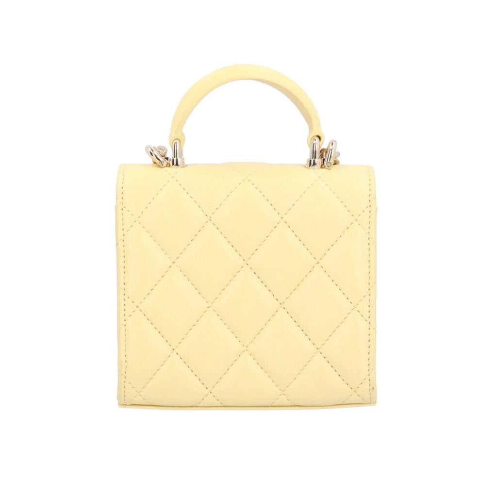 Yellow Shoulder Matelasse AP2682 Women's (Good) Lambskin Bag Pre-Owned