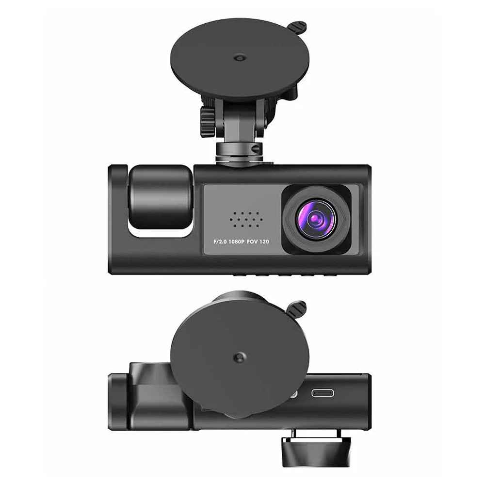 Dash ammoon Video Car Safety for Camera 3 Auto Driving WiFi, Clear with Cam Recorder