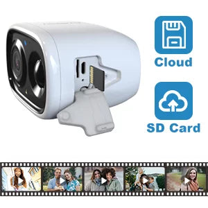 Waterproof, Night SD/Cloud 2K Camera WiFi Powered Detection, Motion exterior AI 2 Way Surveillance with TMEZON Security Rechargeable Audio, Wireless for Vision Camera Home Battery