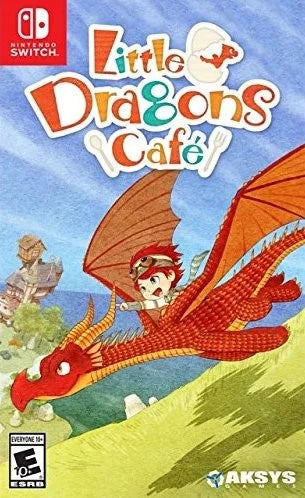 Dragon's Games, Aksys Nintendo 853736006576 Cafe, Switch, Little