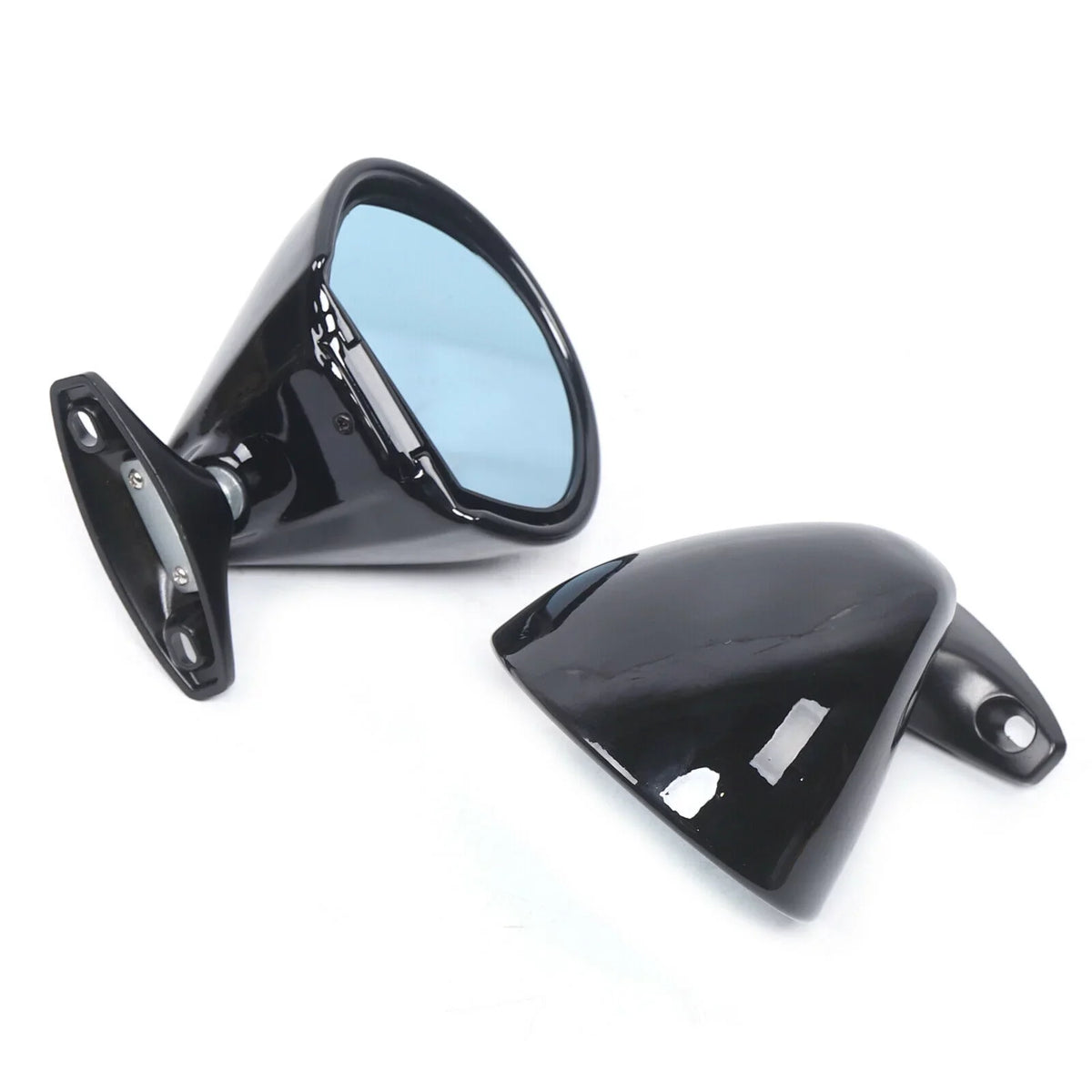Rear Classic Pair Car Mirror Door Mirror 1 Side View Gasket Wing Universal Plane &